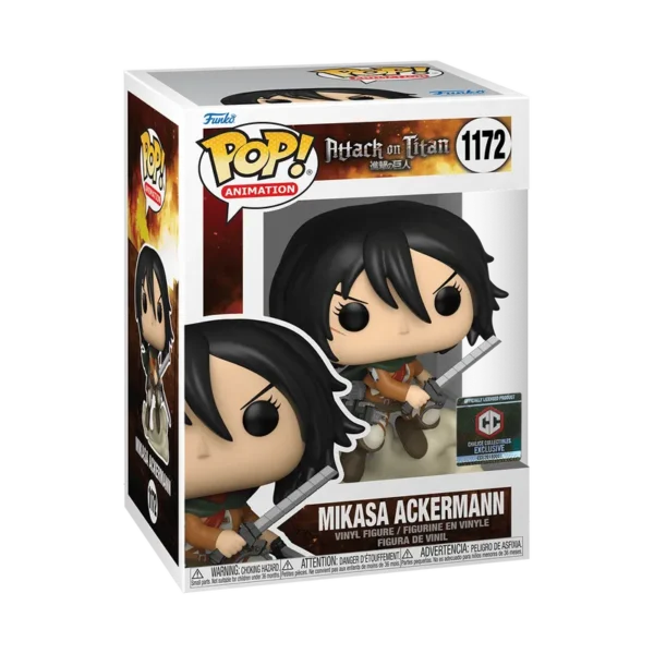 Mikasa Ackermann #1172 - Attack on Titan (exclusivo Chalice Collectibles)