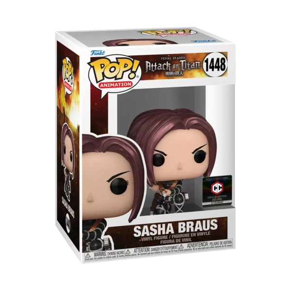 Sasha Braus #1448 (Metallic) - Attack on Titan (exclusivo Chalice Collectible)
