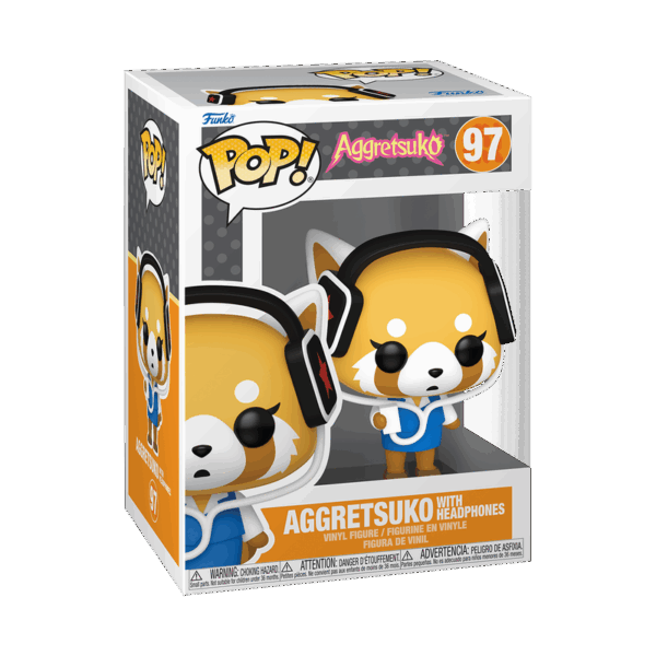 Aggretsuko con audífonos #97