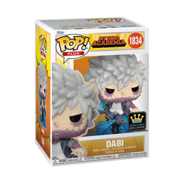 Dabi #1834 (Plus) - My Hero Academia (exclusivo Specialty Series)