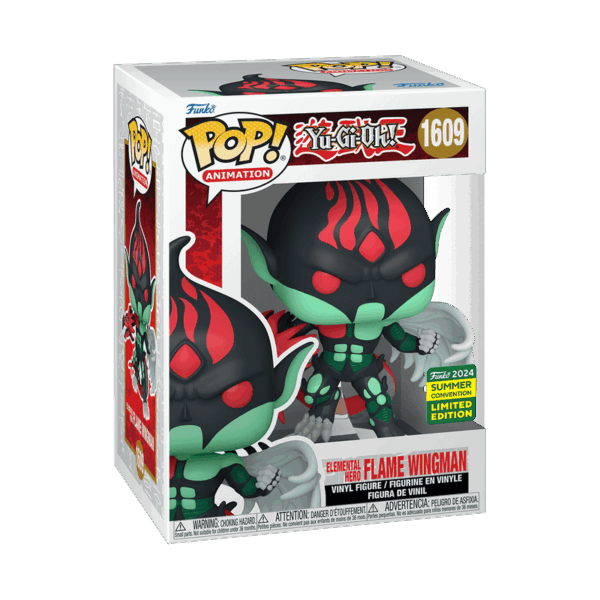 Elemental Hero Flame Wingman - Yugioh (exclusivo SDCC)