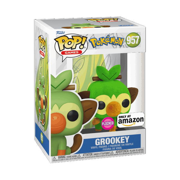 Grookey Flocked (exclusivo Amazon)