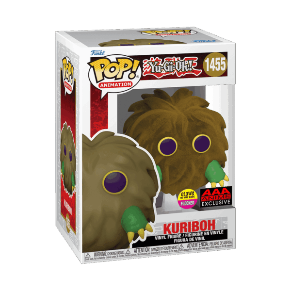 Kuriboh Glow Flocked #1455 - Yugioh (exclusivo AAA Anime)
