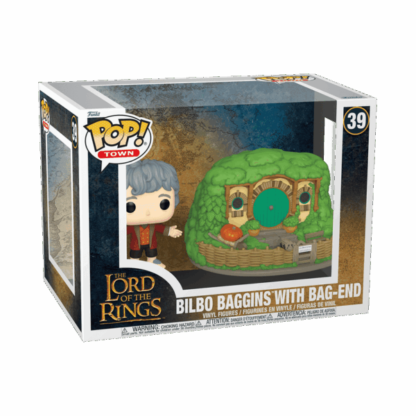 Bilbo with Bagend - Lord of the Rings (town)