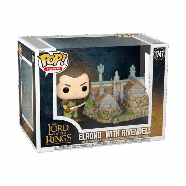 Elrond with Rivendel - Lord of the Rings (town)