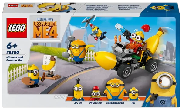 Minions and Banana Car - set 75580