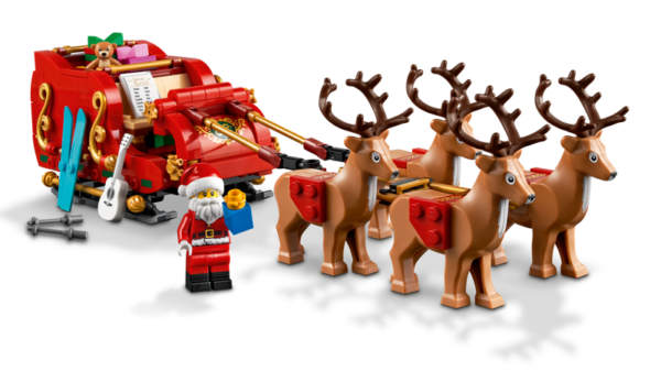 Santa's Sleigh - Lego set 40499 - Image 2