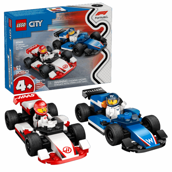 Formula 1 Lego City Williams Racing & Haas - set 60464