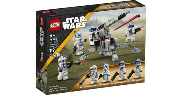 Star Wars Clone Troopers Battle Pack - set 75345