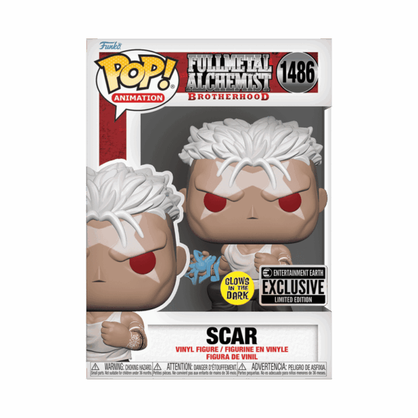 Scar - Fullmetal Alchemist (gitd) #1486 (Exclusivo Entertainment Earth)