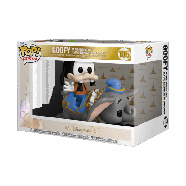 Goofy on Dumbo (Ride)