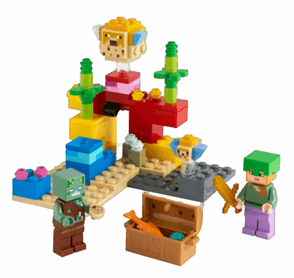 Minecraft The Coral Reef - set 21164 - Image 2