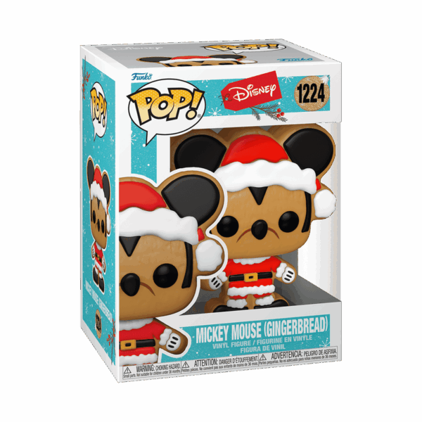 Mickey Mouse gingerbread cookie #1224