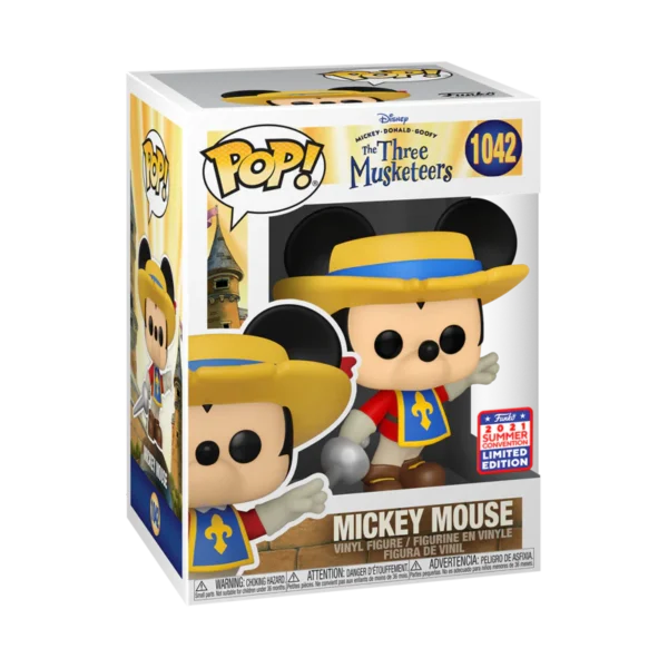 Mickey Mouse Musketeer #1311 (exclusivo Funkon)