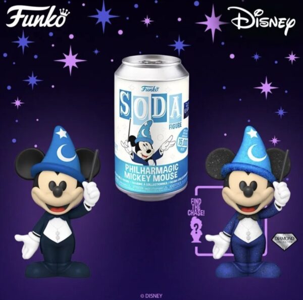 Mickey Mouse Phillarmagic funko soda (posibilidad de Chase) (Exclusivo NYCC)