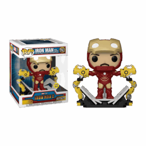 Iron Man with Gantry Deluxe (Exclusivo PX) (gitd)