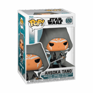 Funko POP Ahsoka Tano #650 figura de vinilo con dobles lightsabers de la serie Star Wars Ahsoka