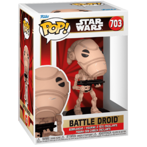 Funko Pop Battle Droid Star Wars #703 – figura de vinilo coleccionable