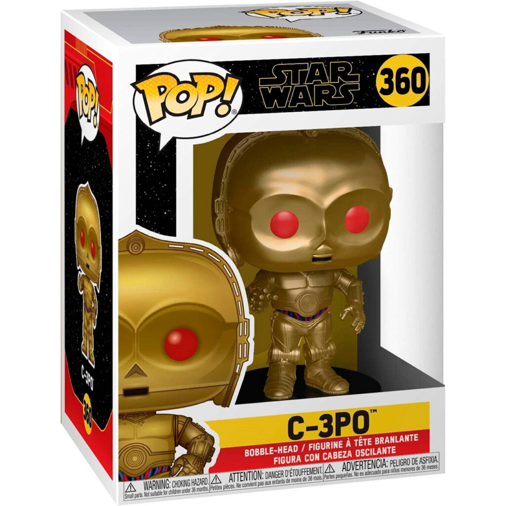 Funko Pop C-3PO ojos rojos número 360 de Star Wars El Ascenso de Skywalker