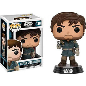Funko Pop Cassian Andor número 139 de Star Wars Rogue One, figura de vinilo de 9,5 cm