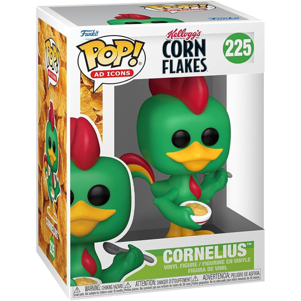 Funko Pop Gallo Cornelio #225 – figura de vinilo coleccionable del personaje Ad Icons