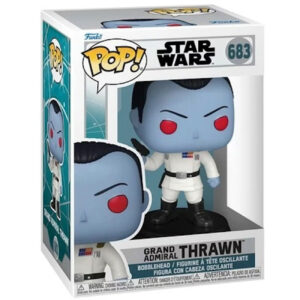 Funko Pop Grand Admiral Thrawn número 683 de la colección Star Wars Ahsoka, figura de vinilo oficial
