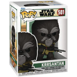 Funko Pop Krrsantan 581 Star Wars Book of Boba Fett figura de vinilo coleccionable