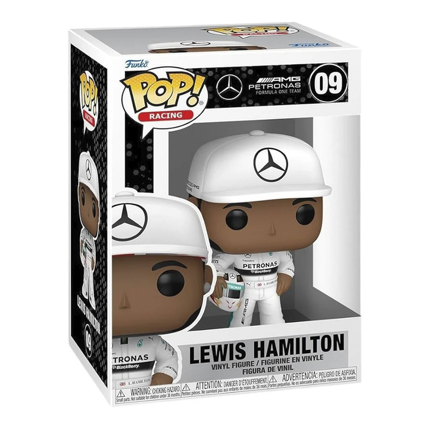 Funko Pop Lewis Hamilton #09 – figura de vinilo coleccionable de Fórmula 1
