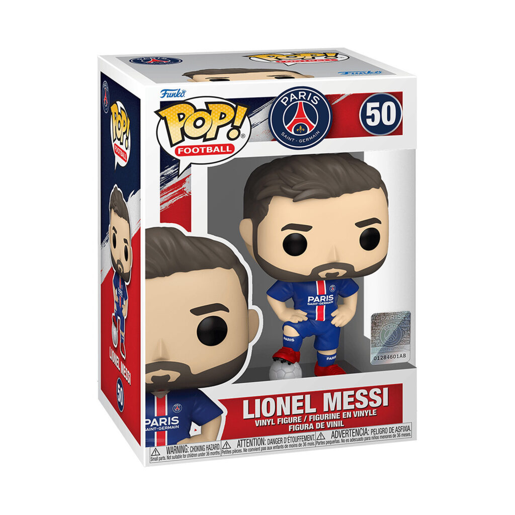 Funko Pop Messi PSG #50 Vaulted – figura de vinilo coleccionable edición retirada