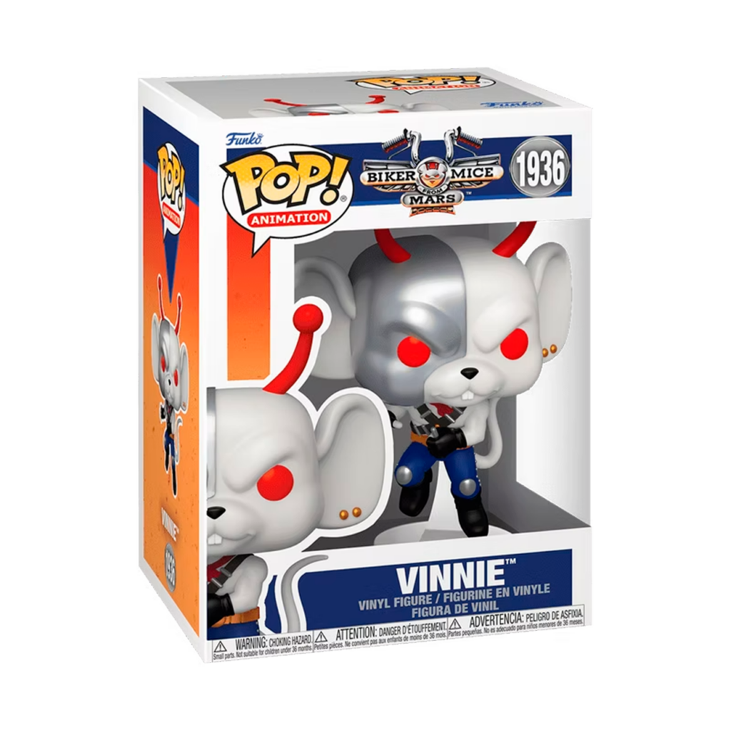 Funko Pop Vinnie Motoratones de Marte número 1936 figura coleccionable retro