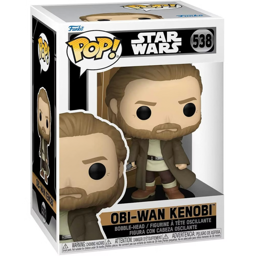Funko Pop Obi-Wan Kenobi 538 figura de vinilo Star Wars coleccionable
