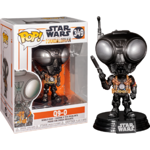 Funko Pop Q9-0 The Mandalorian número 349 figura coleccionable Star Wars vinilo