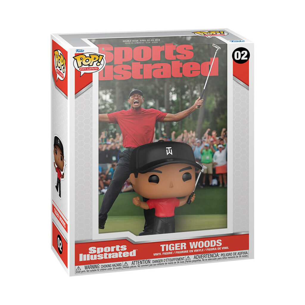 Funko Pop Tiger Woods número 02 figura de colección deportiva