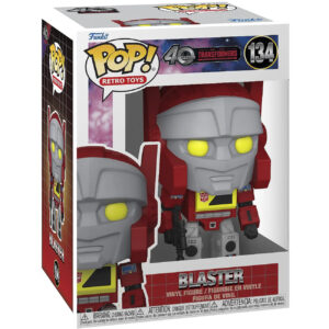Funko Pop Transformers Blaster #134 – figura coleccionable retro de vinilo