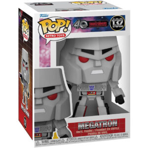 Funko Pop Megatron Transformers #132 — figura coleccionable retro de vinilo