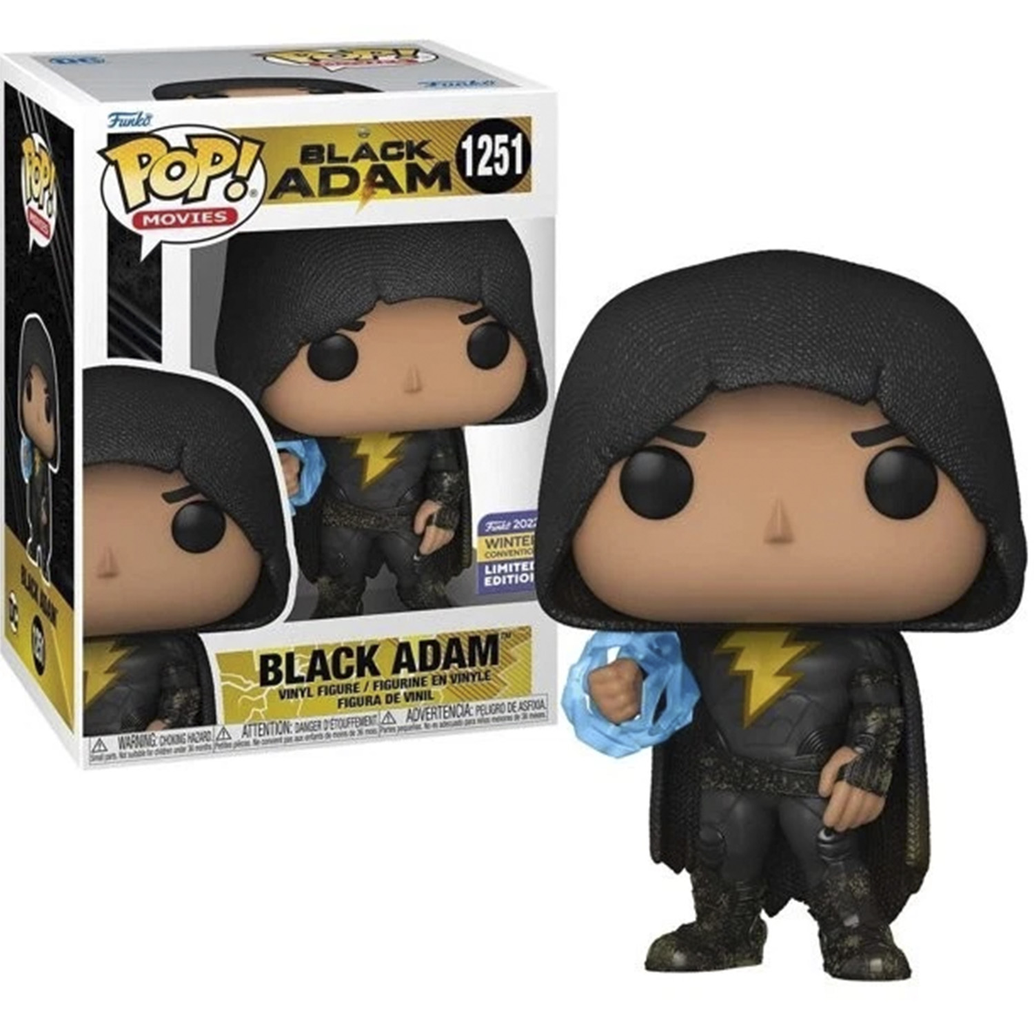 Funko pop Black Adam #1251 - Exclusivo Wondercon