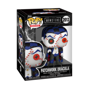 Funko Pop Patchwork Dracula de la línea Universal Monsters, figura coleccionable de terror