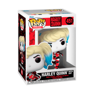 Funko Pop Harley Quinn con bate número 451 de la línea DC Comics