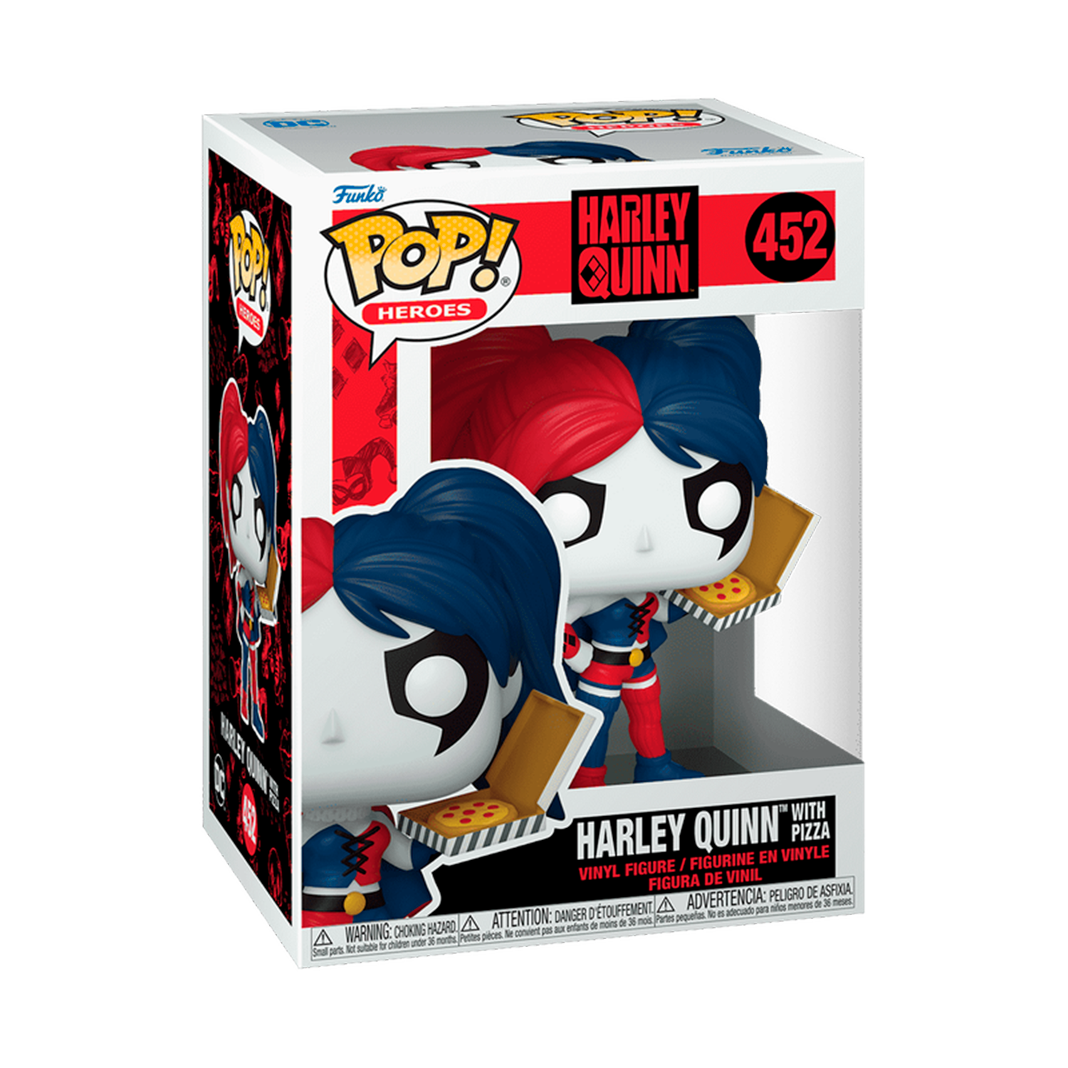 Funko Pop Harley Quinn con Pizza #452 figura coleccionable DC Comics