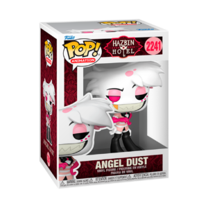 Funko Pop Angel Dust de Hazbin Hotel, figura coleccionable de vinilo