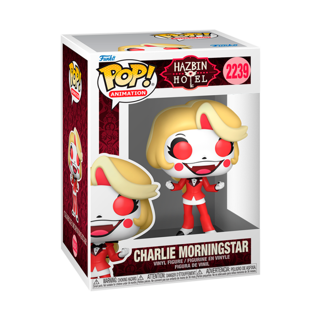 Funko Pop Charlie Morningstar de Hazbin Hotel – figura coleccionable vinilo