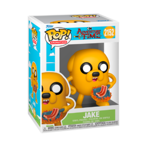 Funko Pop Jake Hora de Aventura versión bacon número 2152 sobre fondo blanco