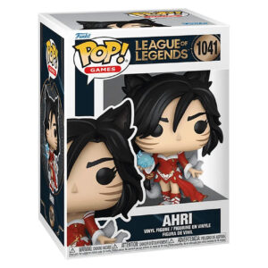 El Funko Pop Ahri League of Legends es la figura coleccionable ideal para los fanáticos del popular MOBA de Riot Games. Esta figura de vinilo captura los detalles más icónicos de Ahri, la zorra de las nueve colas, con la calidad y estilo característicos de Funko Pop. Perfecta para decorar tu espacio gamer o completar tu colección de LoL.