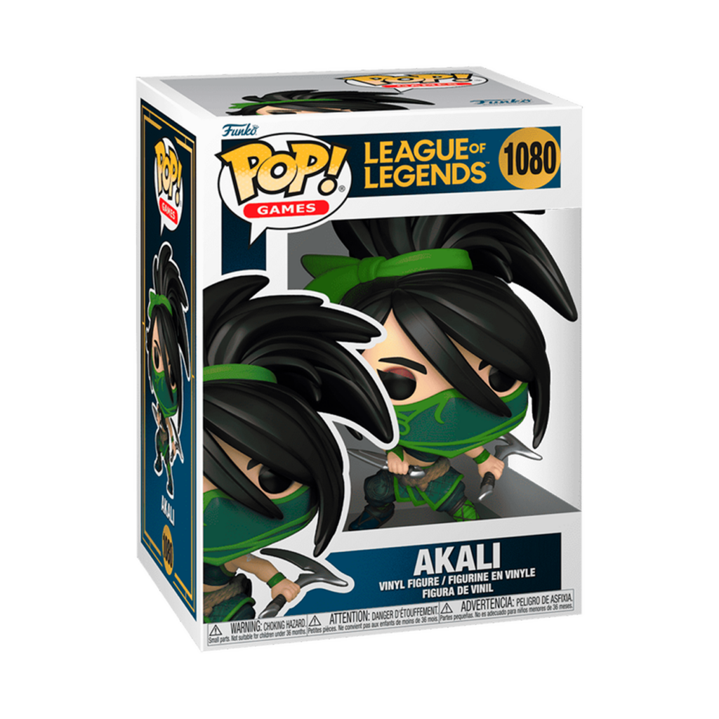 Funko Pop Akali de League of Legends – figura coleccionable de vinilo