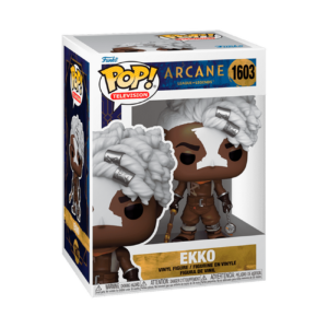 Funko Pop Ekko League of Legends – figura coleccionable del personaje Ekko sobre fondo blanco