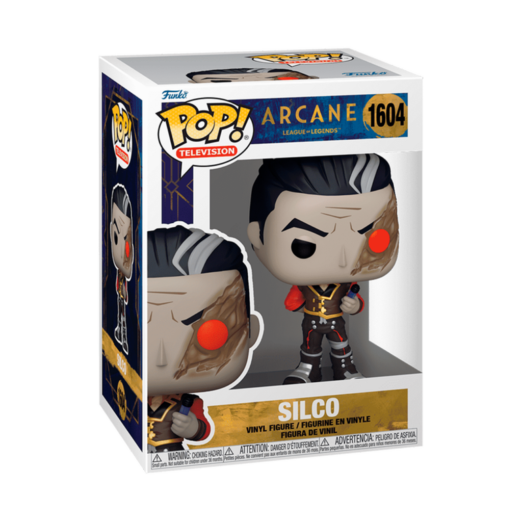 Funko Pop Silco de League of Legends, figura de vinilo del villano de Arcane