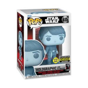 Funko Pop Luke Skywalker Holograma número 615 exclusivo de Entertainment Earth – Star Wars