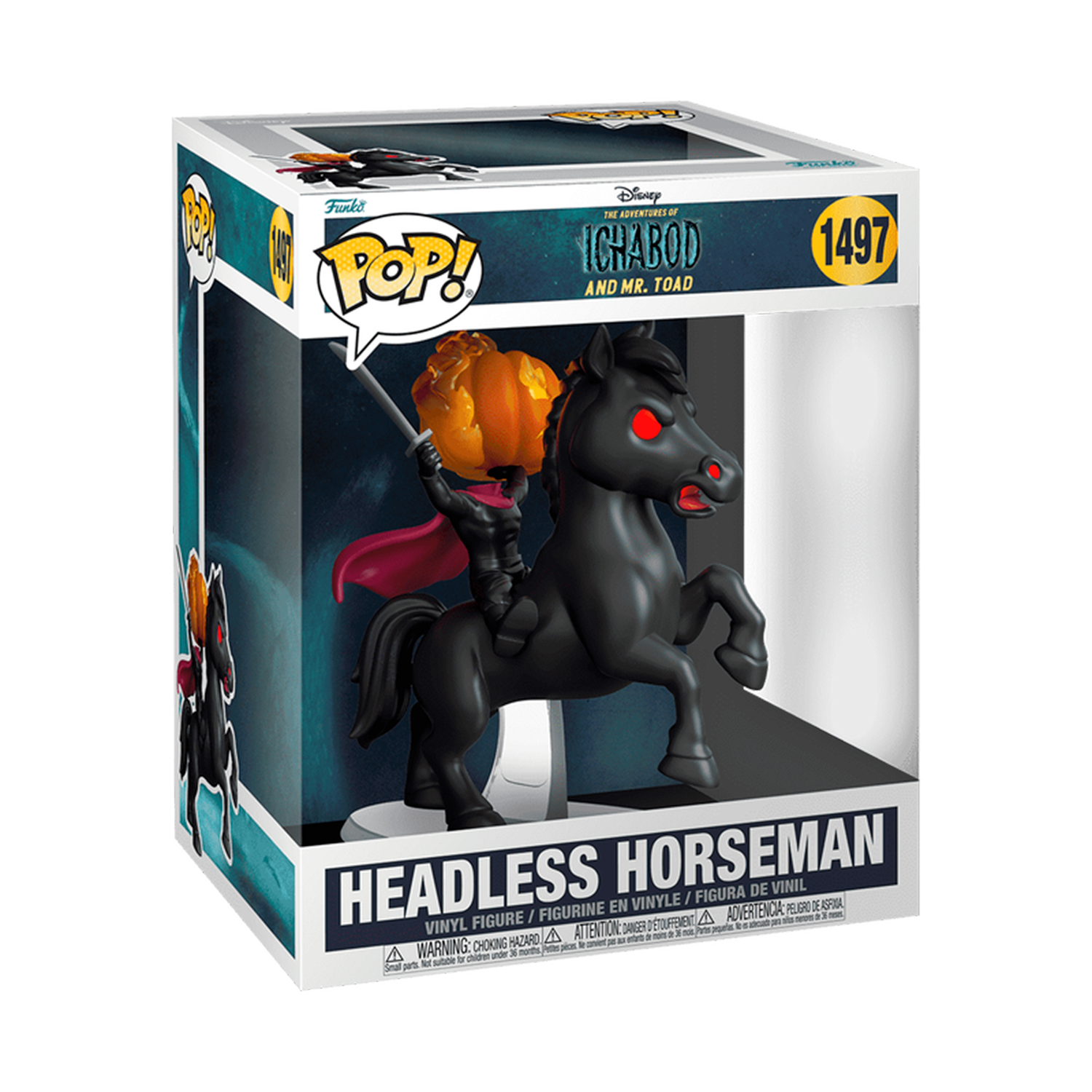 Funko Pop Headless Horseman de la película Sleepy Hollow, figura de vinilo de terror