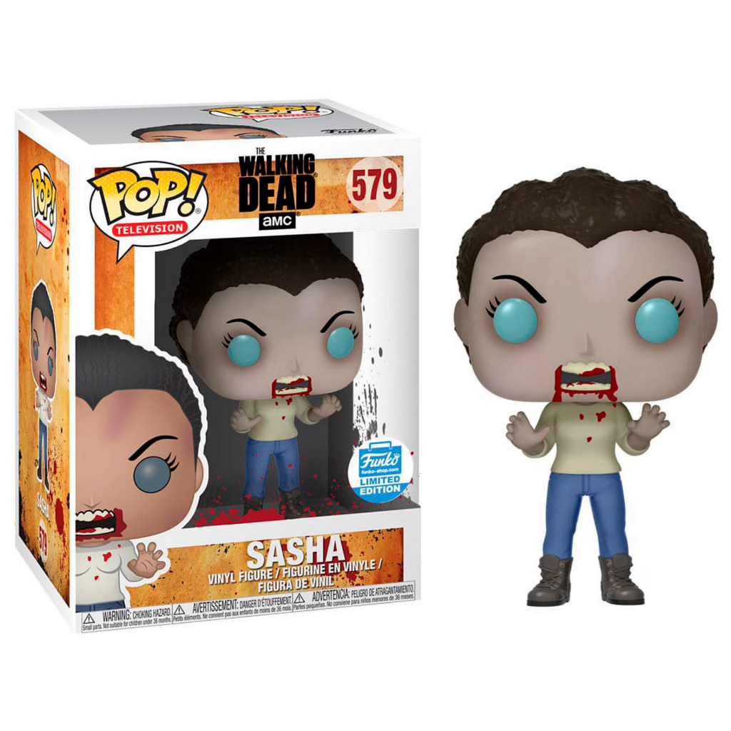 Funko Pop Sasha zombie de The Walking Dead número 579
