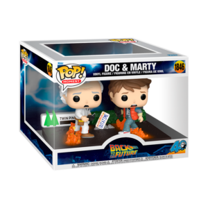 Pop Back to the Future Doc y Marty Moment 1846 en caja